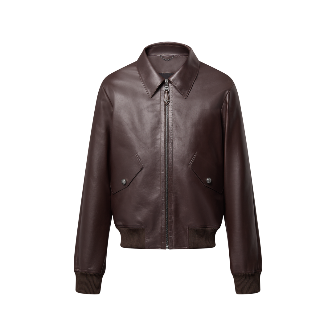 Elegant Leather Bomber - For Men | LOUIS VUITTON